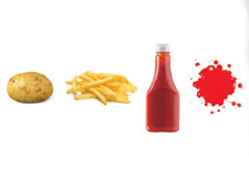 patatefriteketchup