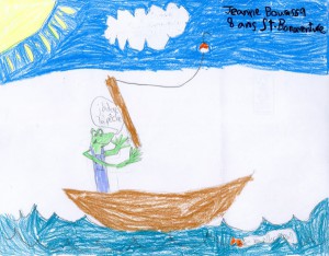 Jeanne Bourassa, 8 ans, SAint-Bonaventure