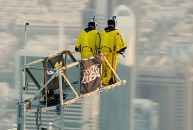 Record du monde de base jump