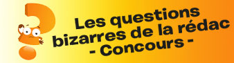 Les questions bizarres de la rédac