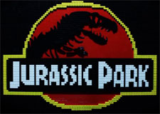 Écoute Jurassic Park en Lego