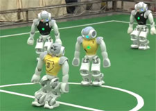 Au soccer, les robots!