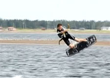 Un Québécois champion de surf-cerf-volant