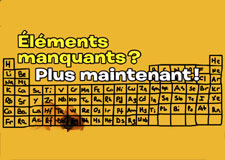 Éléments manquants? Plus maintenant!