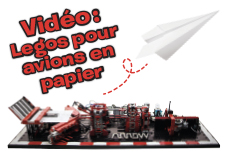 Vidéo : une machine en Lego qui fabrique des avions en papier ! 