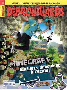 Septembre 2016 – Minecraft : les blocs déboulent à l’école!