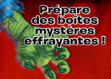 Trucs en vrac – Fais des boîtes effrayantes pour l’Halloween!