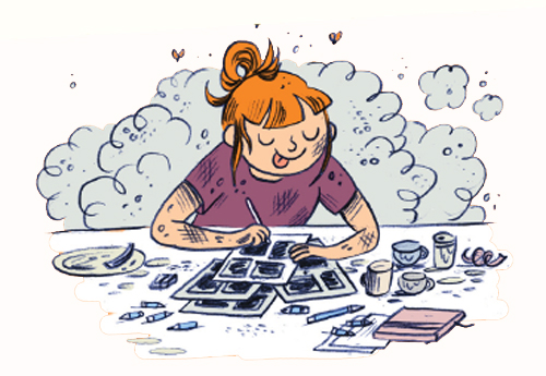 Notre bédéiste invitée : Cathon