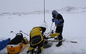 Un robot sous la glace