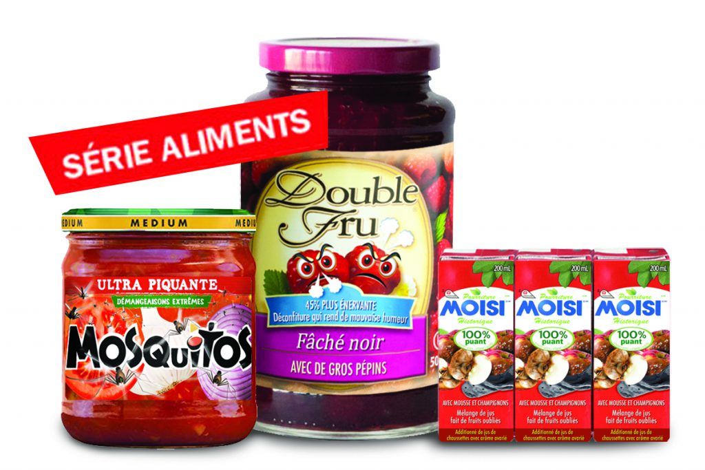 Poisson d’avril – Étiquettes série aliments 2018