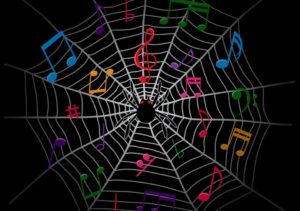 Une toile d’araignée fait de la musique, écoute-ça !