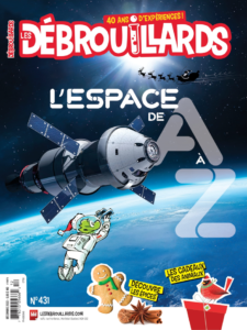 Couverture du magazine Les Débrouillards décembre 2022