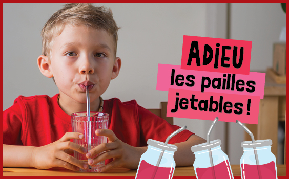 Au Canada : adieu les pailles jetables! - Les Débrouillards