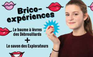 Brico-expériences : le baume à lèvres des Débrouillards et le savon des Explorateurs