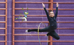 Gymnastique rythmique : l’art à l’entraînement