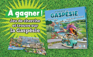 Concours: gagnez un jeu de cherche et trouve sur la Gaspésie!