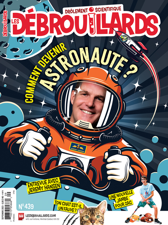 Débrouillards – settembre 2023 – Come diventare astronauta?