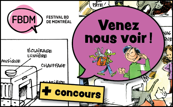 Tirage : Festival BD de Montréal