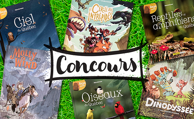 Concours : des livres à gagner!